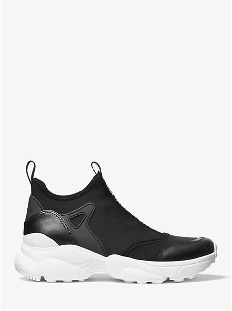 willow slip on michael kors|Willow Scuba and Leather Slip.